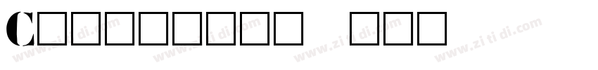 Charrette字体转换