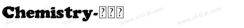 Chemistry字体转换