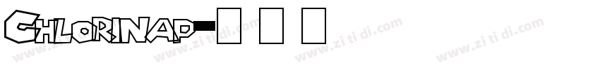 Chlorinap字体转换