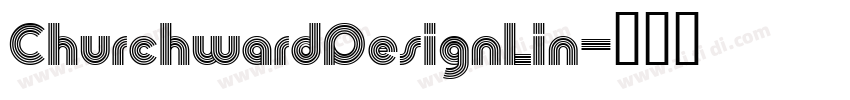 ChurchwardDesignLin字体转换