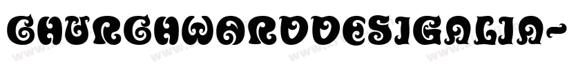 ChurchwardDesignLin字体转换