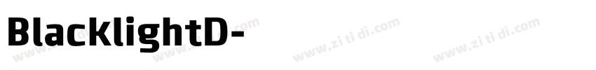 BlacklightD字体转换