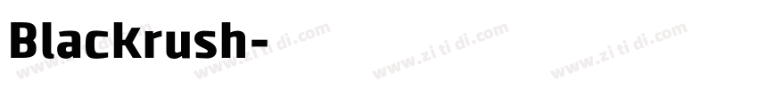 Blackrush字体转换