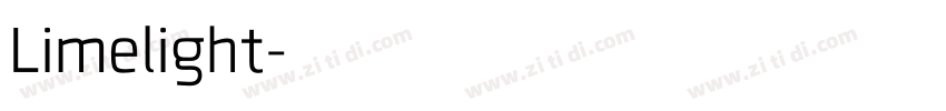 Limelight字体转换