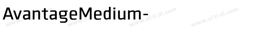 AvantageMedium字体转换