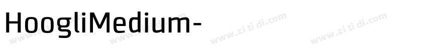 HoogliMedium字体转换