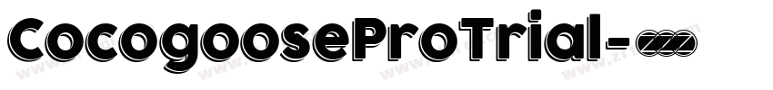 CocogooseProTrial字体转换