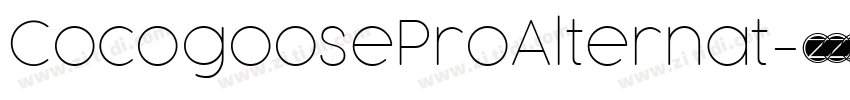 CocogooseProAlternat字体转换