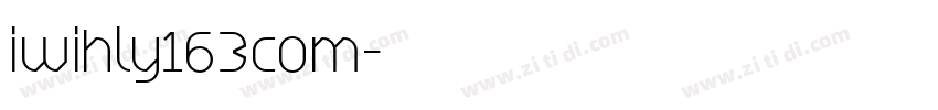 iwihly163com字体转换