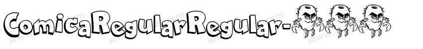 ComicaRegularRegular字体转换