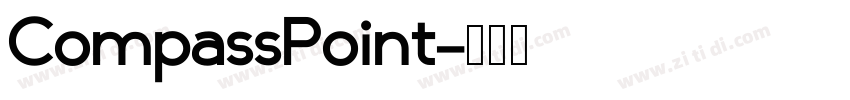 CompassPoint字体转换