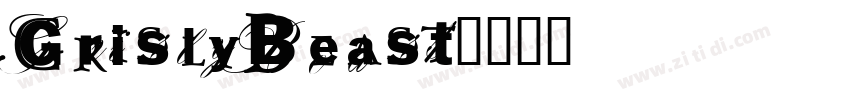 GrislyBeast字体转换
