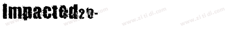 Impacted20字体转换