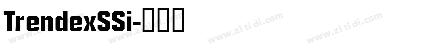TrendexSSi字体转换