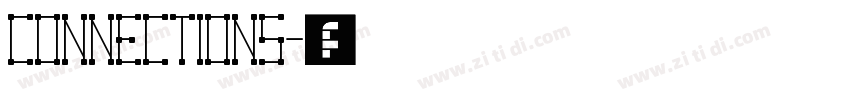 connections字体转换