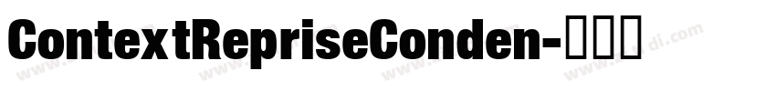 ContextRepriseConden字体转换