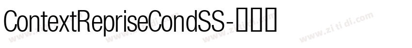 ContextRepriseCondSS字体转换