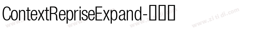 ContextRepriseExpand字体转换
