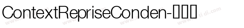 ContextRepriseConden字体转换