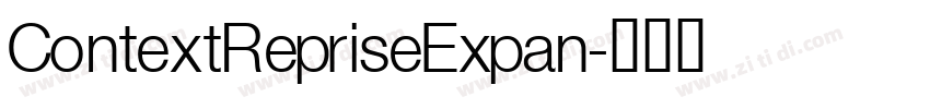 ContextRepriseExpan字体转换