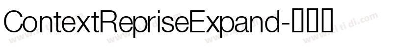 ContextRepriseExpand字体转换