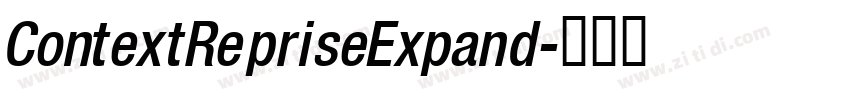 ContextRepriseExpand字体转换