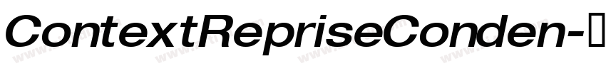 ContextRepriseConden字体转换