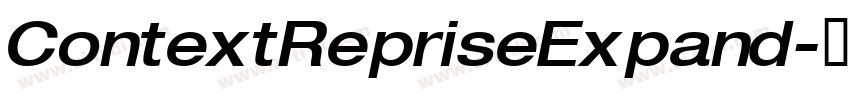 ContextRepriseExpand字体转换