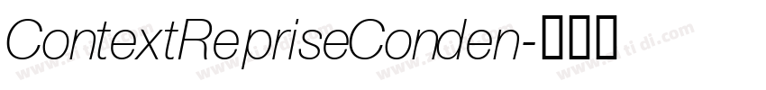 ContextRepriseConden字体转换
