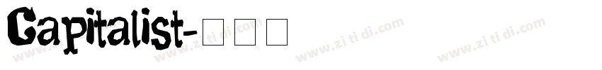 Capitalist字体转换
