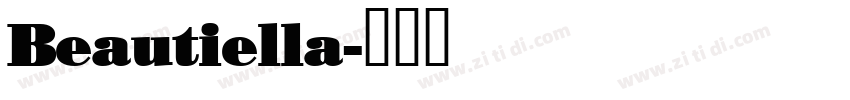 Beautiella字体转换