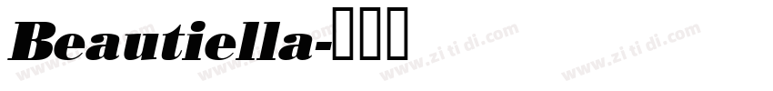 Beautiella字体转换