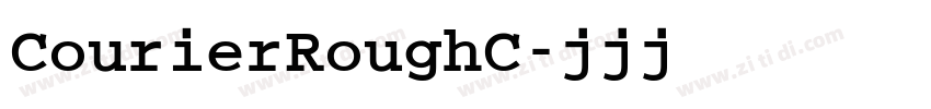 CourierRoughC字体转换