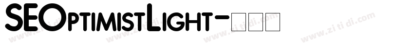 SEOptimistLight字体转换 SEOptimistLight字体转换
