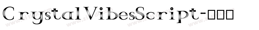 CrystalVibesScript字体转换