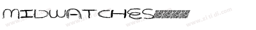 MIDWATCHES字体转换