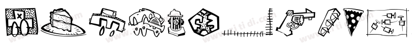 DFYuanW7-GB2312字体转换