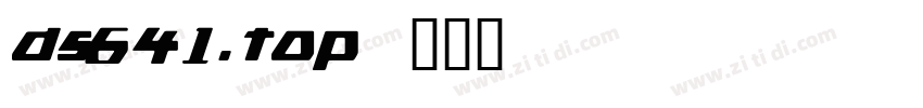 ds641.top字体转换