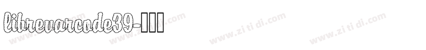 librevarcode39字体转换
