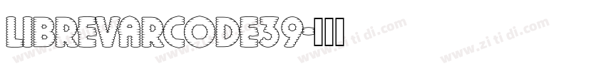 librevarcode39字体转换