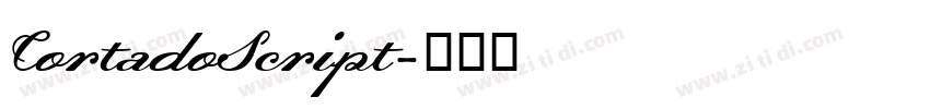CortadoScript字体转换