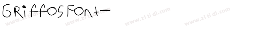 GriffosFont字体转换