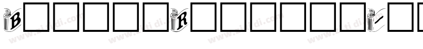 BiskanRibbons字体转换