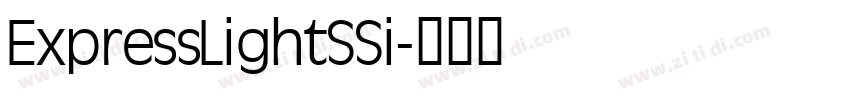 ExpressLightSSi字体转换