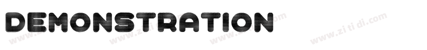 Demonstration字体转换