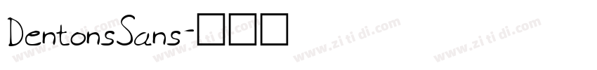 DentonsSans字体转换 DentonsSans字体转换