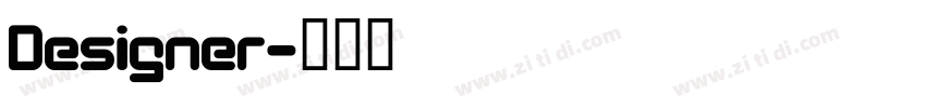 Designer字体转换