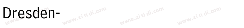Dresden字体转换