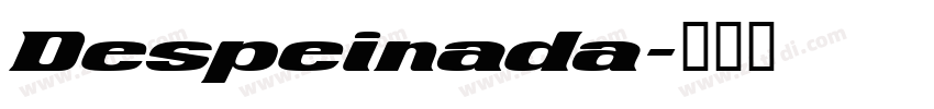 Despeinada字体转换