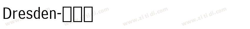 Dresden字体转换